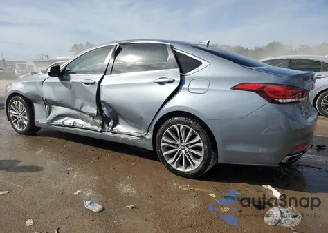 2017 Genesis G80 Base from USA, damaged, VIN KMHGN4JE1HU178341